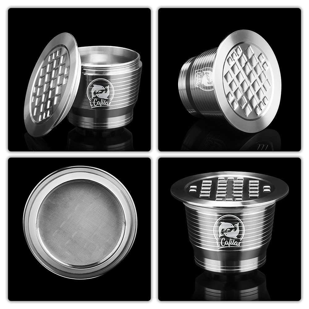 Amazon.co.jp: ネスプレッソステンレス製コーヒーカプセルと互換性が